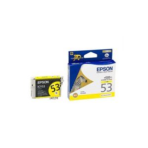 直送・代引不可(業務用5セット) EPSON エプソン インクカートリッジ 純正 【ICY53】 イエロー(黄)別商品の同時注文不可