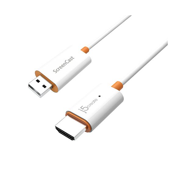 直送・代引不可 j5 CreateHDMIドングルレシーバー for Airpaly/MiraCast/GoogleCast 白 JVAW561本 別商品の同時注文不可