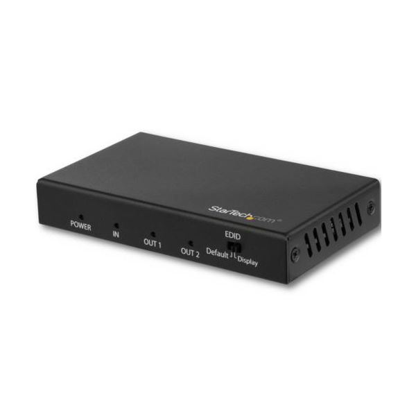 直送・代引不可 StarTech.com HDMI分配器 1入力2出力 4K／60Hz HDMI 2.0 スプリッター HDR ST122HD2021台 別商品の同時注文不可