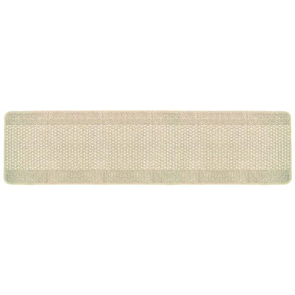 直送・代引不可 【3個セット】 洗いやすいキッチンマット/インテリアマット 【約45cm×240cm】 ベージュ ループタイプ 日本製 『優踏生』 別商品の同時注文不可|測定器・工具のイーデンキ