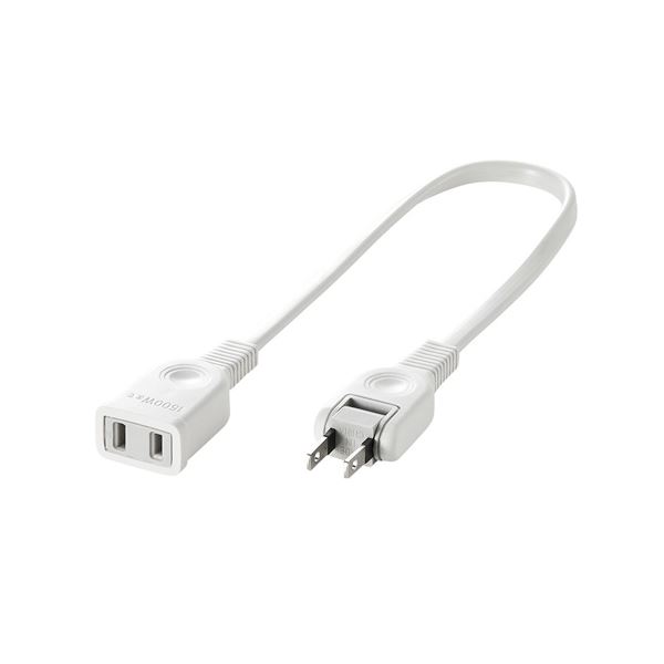 直送・代引不可 【5個セット】 サンワサプライ 電源延長コード 0.3m TAP-EX21003X5 別商品の同時注文不可