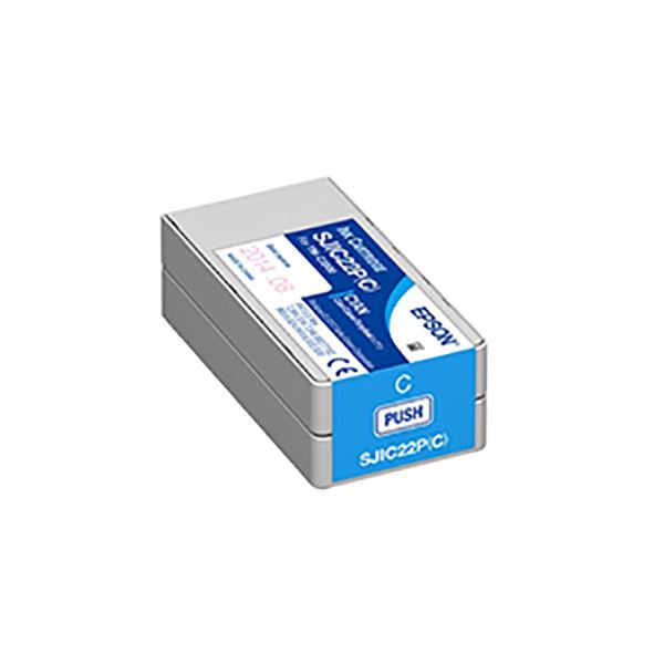直送・代引不可 【純正品】 EPSON エプソン インクカートリッジ 【SJIC22PC シアン】 別商品の同時注文不可
