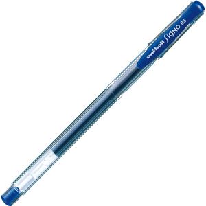 直送・代引不可 (まとめ) 三菱鉛筆 ゲルインクボールペン ユニボール シグノ エコライター 0.5mm 青 UM100EW.33 1本 【×60セット】 別商品の同時注文不可