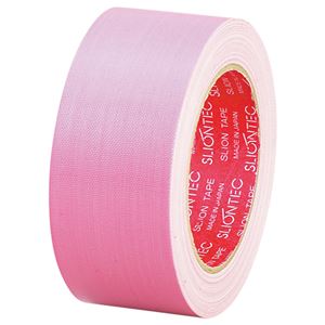 直送・代引不可 （まとめ） スリオンテック 布粘着テープ No.3390 50mm×25m ピンク No.3390-50PK 1巻 【×10セット】 別商品の同時注文不可