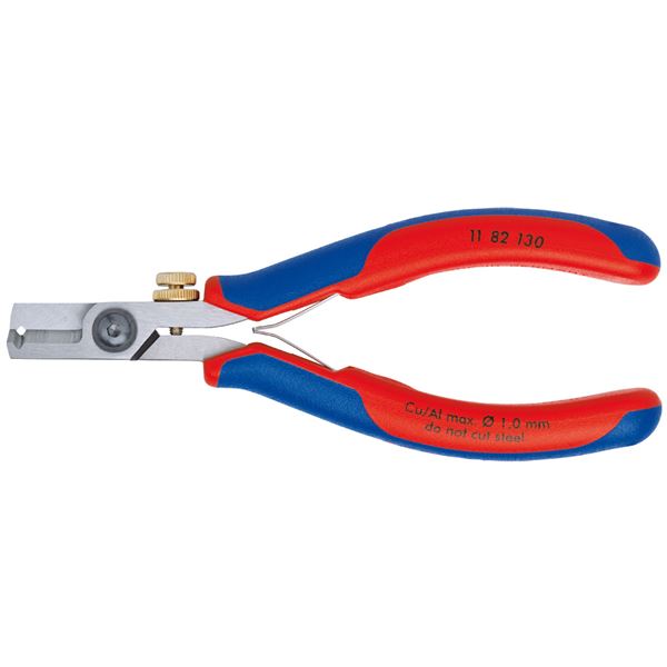 直送・代引不可 KNIPEX クニペックス 1182-130 エレクトロニクス ワイヤーストリッパー 工具 ツール DIY 作業工具 道具 ストリッパー 別商品の同時注文不可