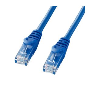 直送・代引不可 (まとめ)サンワサプライ カテゴリ6UTPLANケーブル LA-Y6-05BL【×5セット】 別商品の同時注文不可