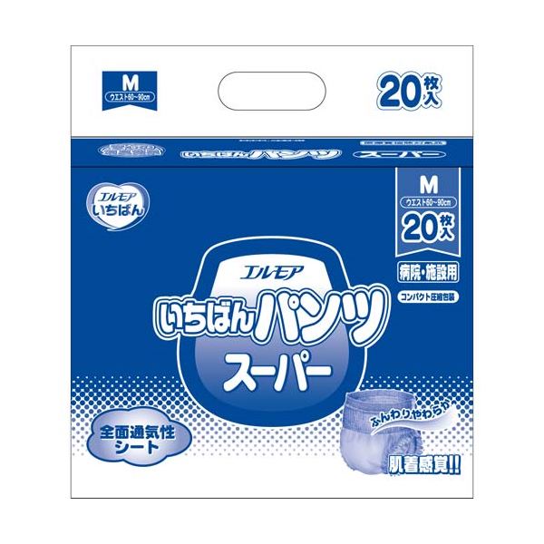 直送・代引不可 （まとめ） カミ商事 いちばんパンツスーパーM20枚【×2セット】 別商品の同時注文不可
