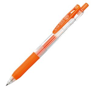 直送・代引不可 (まとめ) ゼブラ ゲルインクボールペン サラサクリップ 0.5mm レッドオレンジ JJ15-ROR 1本 【×60セット】 別商品の同時注文不可