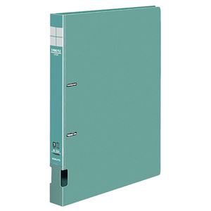 直送・代引不可 （まとめ） コクヨ DリングファイルS型 再生PP表紙 A4タテ 2穴 200枚収容 背幅34mm 緑 フ-FD420G 1冊 【×10セット】 別商品の同時注文不可
