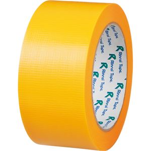 直送・代引不可（まとめ） リンレイ PEワリフカラーテープ 50mm×25m 黄 674キ 1巻 【×15セット】別商品の同時注文不可