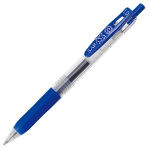 直送・代引不可 (まとめ) ゼブラ ゲルインクボールペン サラサクリップ 1.0mm 青 JJE15-BL 1本 【×60セット】 別商品の同時注文不可