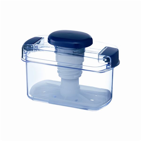 直送・代引不可 【18セット】 漬物容器/漬物用品 【S-10 クリアブルー】 ハイペット 〔キッチン用品 家庭用品 手づくり〕【代引不可】 別商品の同時注文不可