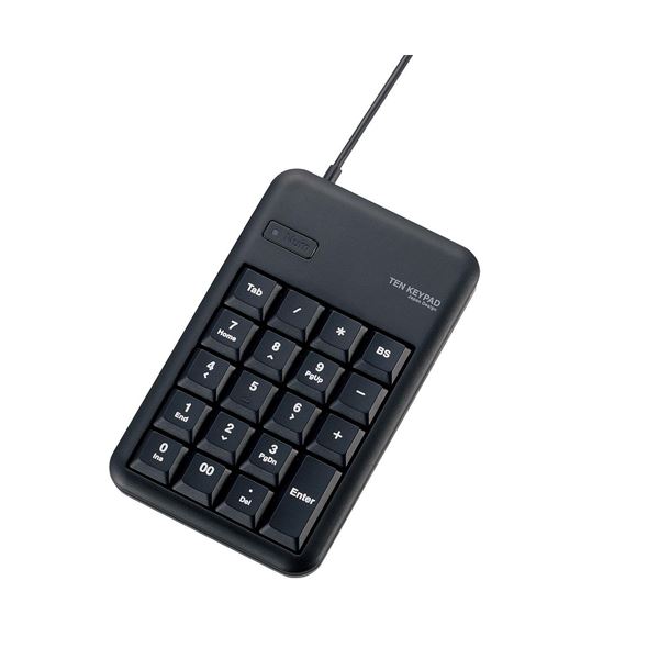 直送・代引不可 (まとめ)エレコム コンパクトUSBテンキーパッド TK-TCM013BK【×3セット】 別商品の同時注文不可