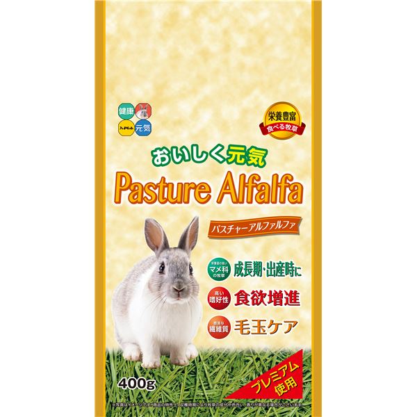 直送・代引不可 （まとめ） パスチャーアルファルファ 400g 【×6セット】 （ペット用品）【代引不可】 別商品の同時注文不可