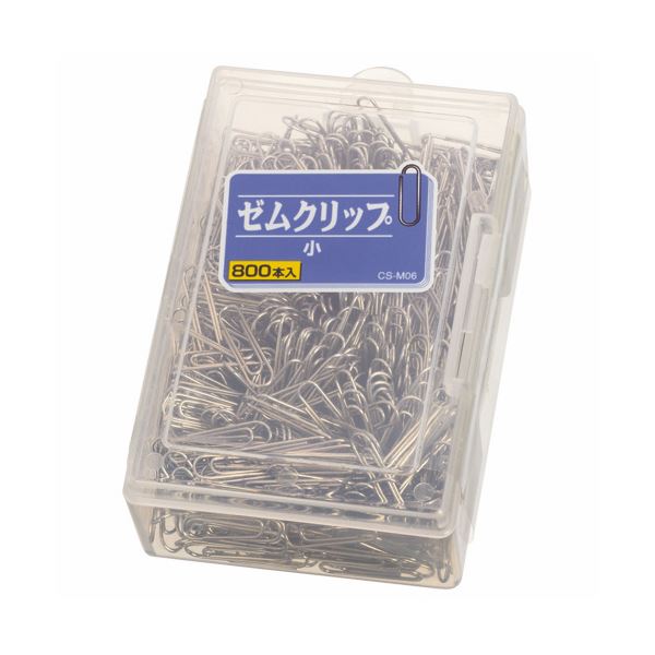 直送・代引不可 (まとめ) ライオン事務器 ゼムクリップ 小23mm CS-M06 1箱（800本） 【&times;30セット】 別商品の同時注文不可｜測定器・工具のイーデンキ
