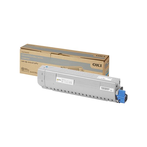 直送・代引不可 OKIデータ トナーカートリッジ シアン (C844dnw/835dnwt/835dnw/824dn) TC-C3BC1 別商品の同時注文不可|測定器・工具のイーデンキ