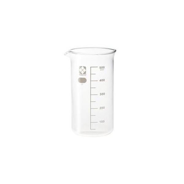 直送・代引不可 （まとめ）トールビーカー （SIBATA） 500mL 【×5セット】 別商品の同時注文不可