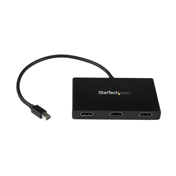 直送・代引不可 StarTech.com 3ポートMSTハブ Mini DisplayPort-3xHDMI 4K対応 Windowsのみ対応 MSTMDP123HD 1台 別商品の同時注文不可