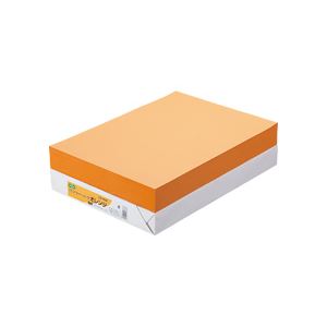 直送・代引不可 (まとめ) TANOSEE αエコカラーペーパーII B4 オレンジ 1冊（500枚） 【×10セット】 別商品の同時注文不可 12,657円