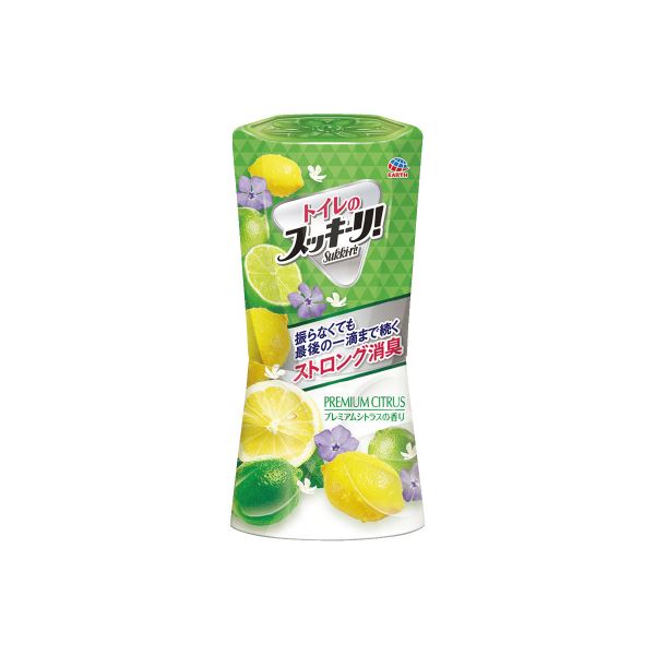 直送・代引不可 (まとめ）アース製薬 トイレのスッキーリ シトラス 400mL【×10セット】 別商品の同時注文不可