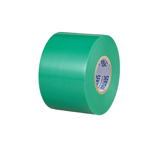 直送・代引不可 （まとめ） 積水 エスロンテープ #360 幅50mm×長20m 緑 【×10セット】 別商品の同時注文不可
