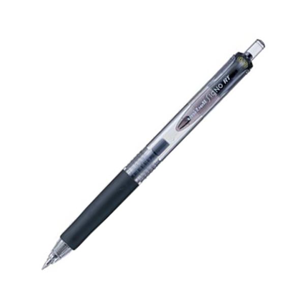 直送・代引不可 (まとめ) 三菱鉛筆 ゲルインクボールペンユニボール シグノ RT ノック式 0.38mm 黒 UMN103.24 1本 【×100セット】 別商品の同時注文不可