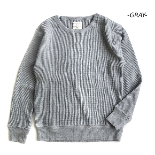 サーマル ワッフル アンダーシャツ L グレー 綿100％ スーパーヘビーウェイト 度詰め スウェット並み ミリタリーウェア 極厚ワッフル素材で包まれる至高の快適さ グレーのLサイズで贅沢な着心地を実現した、究極のヘビーウェイトアンダーシャツ 送料無料 楽天市場】USタイプ エクストラヘビーウェイト サーマルシャツ (グレー