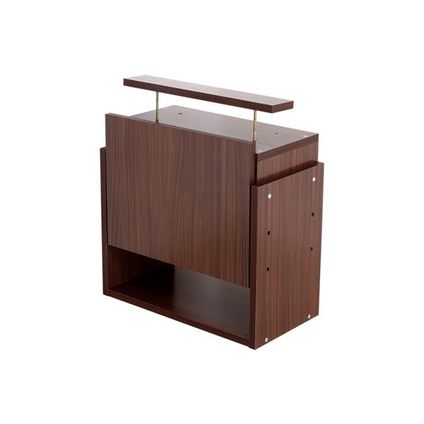 直送・代引不可 コレクションケース/収納棚 レギュラー 専用上置き 【ロータイプ 奥行29cm用 ブラウン】 幅54.1cm 本体別売 【組立品】【代引不可】 別商品の同時注文不可｜測定器・工具のイーデンキ