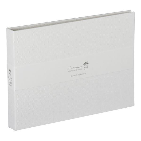 直送・代引不可 （まとめ） ハルマー ポケットアルバム A-HR2LP-301-W ホワイト【×5セット】 別商品の同時注文不可