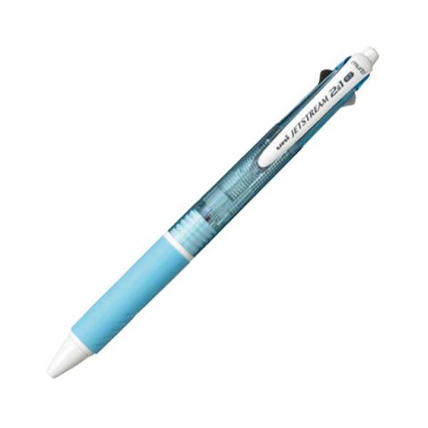 直送・代引不可 (まとめ）三菱鉛筆 多機能ペンジェットストリーム2＆1 0.7mm （軸色：水色） MSXE350007.8 1セット（10本）【×3セット】 別商品の同時注文不可
