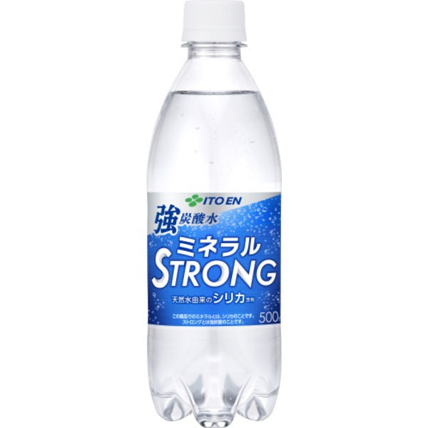 直送・代引不可 【ケース販売】伊藤園 PETミネラルストロング 強炭酸水 500ml 【×48本セット】【代引不可】 別商品の同時注文不可