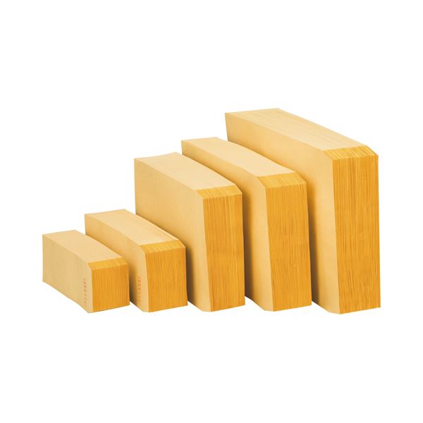 直送・代引不可 (まとめ)ピース R40再生紙クラフト封筒 角085g/m2 業務用パック 710-80 1箱(500枚)【×3セット】 別商品の同時注文不可