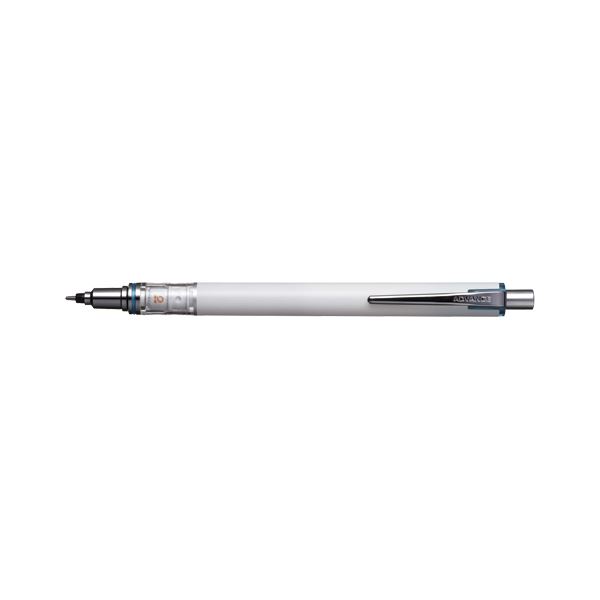 直送・代引不可 （まとめ） 三菱鉛筆 クルトガ アドバンススタンダード 0.5mm ホワイト 【×10セット】 別商品の同時注文不可