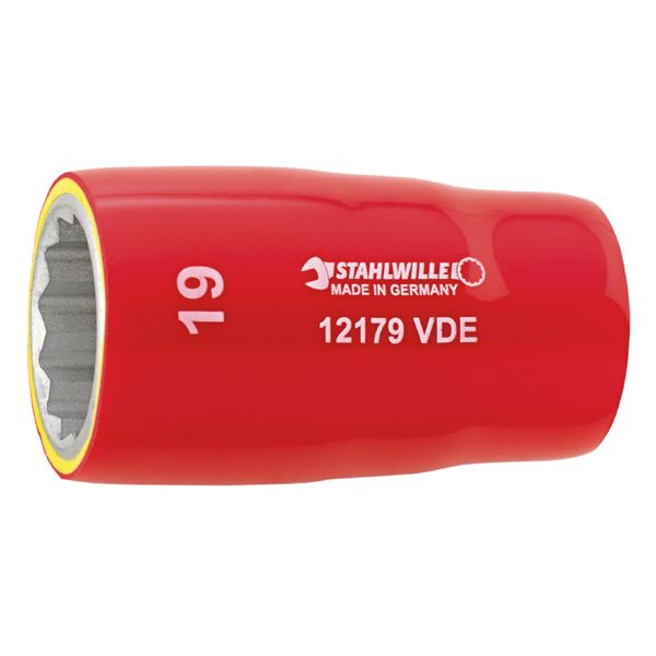直送・代引不可 STAHLWILLE（スタビレー） 12179VDE-24 （1／2SQ）絶縁ソケット （03370024） 別商品の同時注文不可