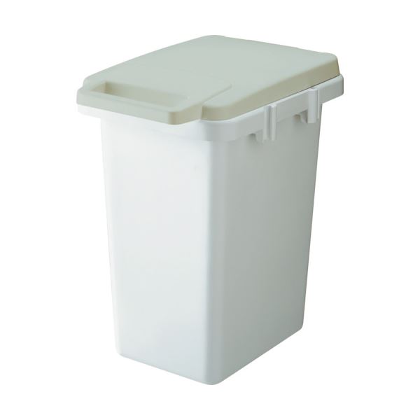 直送・代引不可 （まとめ）TRUSCO 連結ワンハンドペール33L ベージュ TRHP-33-BG 1個【×2セット】 別商品の同時注文不可