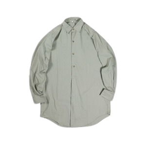 直送・代引不可 チェコ軍 放出 1960'S グランパシャツ 未使用 デッドストック 37 (S相当) 綿 ミリタリーウェア 軍モノ ミリタリーシャツ 別商品の同時注文不可