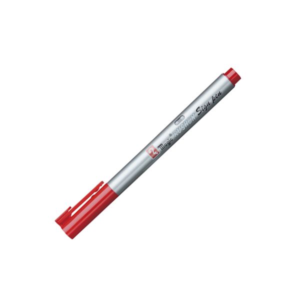 直送・代引不可 （まとめ） 寺西化学工業 ラッションサインペン 赤 0.6～0.8mm 【×50セット】 別商品の同時注文不可