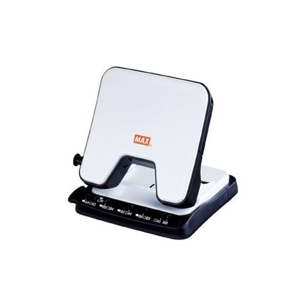 直送・代引不可 （まとめ）マックス 軽あけパンチSCOOVA DP-35T／W 白 DP90134【×3セット】 別商品の同時注文不可
