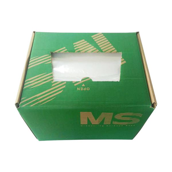 直送・代引不可 明光商会 シュレッダー用ゴミ袋MSパック Mサイズ 紐付 1箱(200枚) 別商品の同時注文不可
