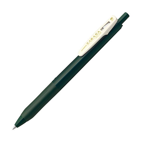 直送・代引不可 (まとめ) ゼブラ ゲルインクボールペンサラサクリップ 0.5mm グリーンブラック JJ15-VGB 1本 【×50セット】 別商品の同時注文不可