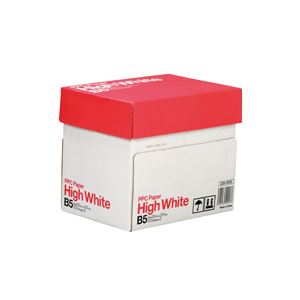 直送・代引不可 （まとめ）PPC PAPER High WhiteB5 1箱(2500枚:500枚×5冊) 【×3セット】 別商品の同時注文不可