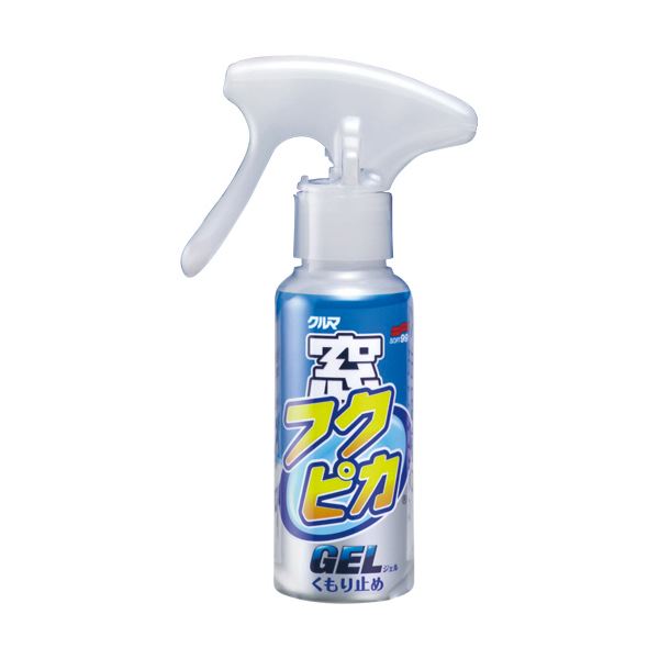 直送・代引不可 （まとめ）ソフト99 窓フクピカ ジェル 80ml 1本 【×10セット】 別商品の同時注文不可