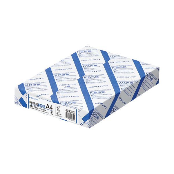 直送・代引不可 (まとめ) コクヨ KB用紙(共用紙) A4KB-39N 1箱(2500枚:500枚×5冊) 【×5セット】 別商品の同時注文不可