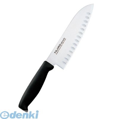 (LINEクーポン有)【個数：1個】藤寅作 F-293BK 三徳サーモン【ブラック】170mm