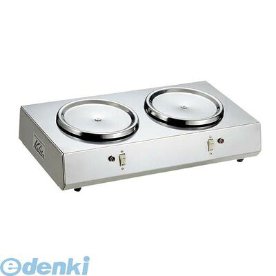 3142900 カリタ ２連 コーヒーウォーマー 4901369521174｜測定器・工具のイーデンキ