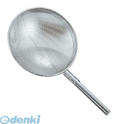 3537200 １８&minus;８ パンチング 網ヒシャク φ３０ｃｍ&times;柄２５ｃｍ（穴径２ｍｍ） 4548170111653｜測定器・工具のイーデンキ