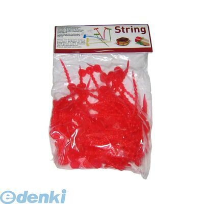 5092300 カルタファタ用 ストリング（シリコン製結びヒモ）赤 ５０個入 8033324940167｜測定器・工具のイーデンキ