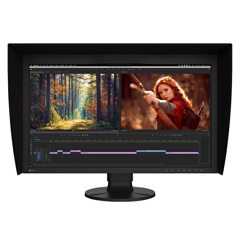 CG2700X-BK 「直送」【代引不可・他メーカー同梱不可】 EIZO ＜ColorEdge＞26.9インチカラー液晶モニター(3840 x 2160/USB Type-C(DisplayPort Alt Mode、HDCP 2.3)、DisplayP
