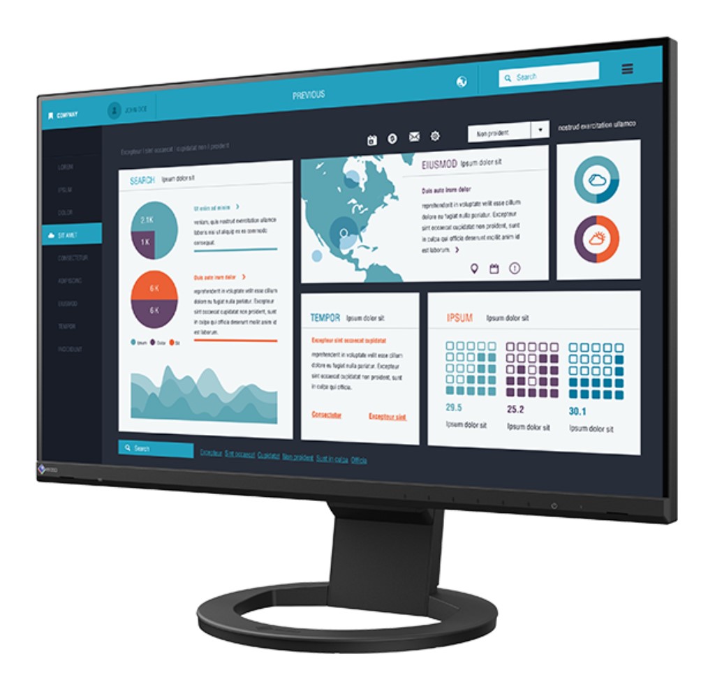 EV2490-BK 「直送」【代引不可・他メーカー同梱不可】 EIZO <FlexScan>23.8インチカラー液晶モニター(1920x1080/USB Type-C(DisplayPort Alt Mode、HDCP 1.3)DisplayPort(H|測定器・工具のイーデンキ