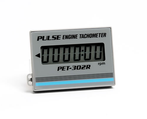 (LINEクーポン有)【個数：1個】追浜工業 PET-302R エンジンタコメータ